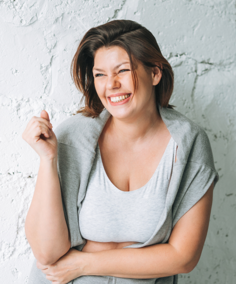 Smiling woman