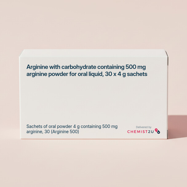 White plastic cylindrical medication container with Chemist2U logo.