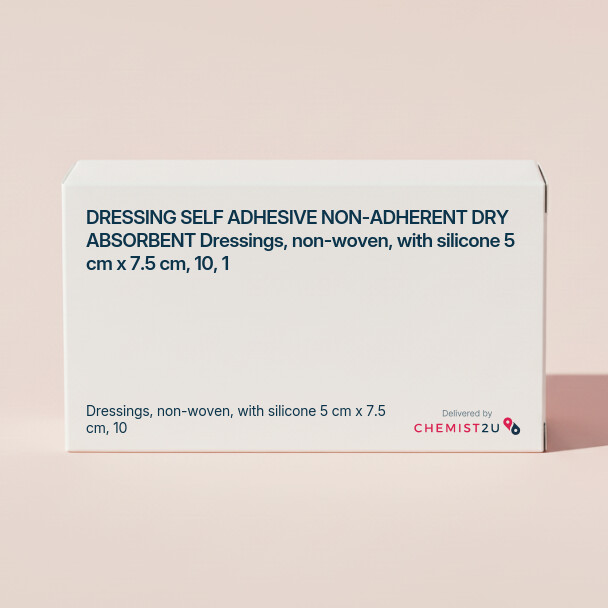 White plastic cylindrical medication container with Chemist2U logo.