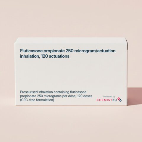 Axotide Inhaler Red Axotide - fluticasone propionate 250 microgram/actuation inhalation ...