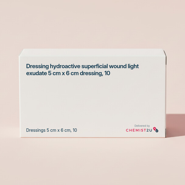 White plastic cylindrical medication container with Chemist2U logo.