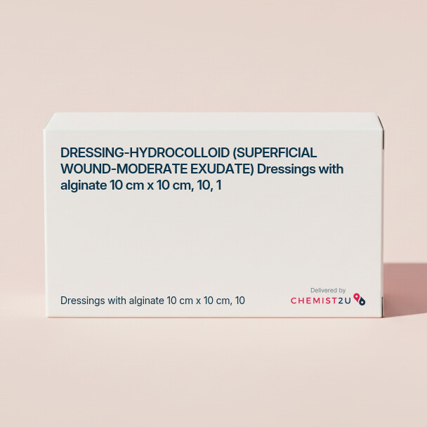 White plastic cylindrical medication container with Chemist2U logo.