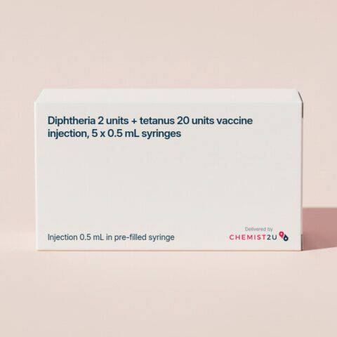 ADT Booster - diphtheria 2 units + tetanus 20 units vaccine injection ...