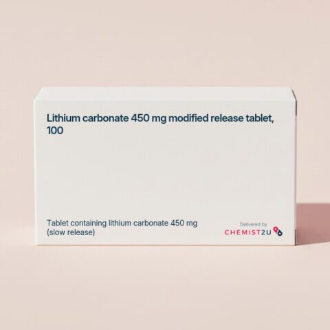Quilonum SR - lithium carbonate 450 mg modified release tablet, 100 qty ...