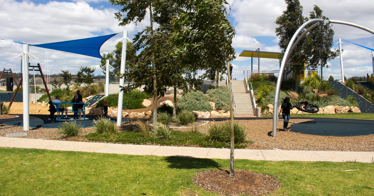 Playground in Blakeview, SA